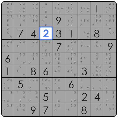 sudoku cheat sheet